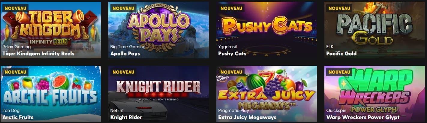 bethard casino New games